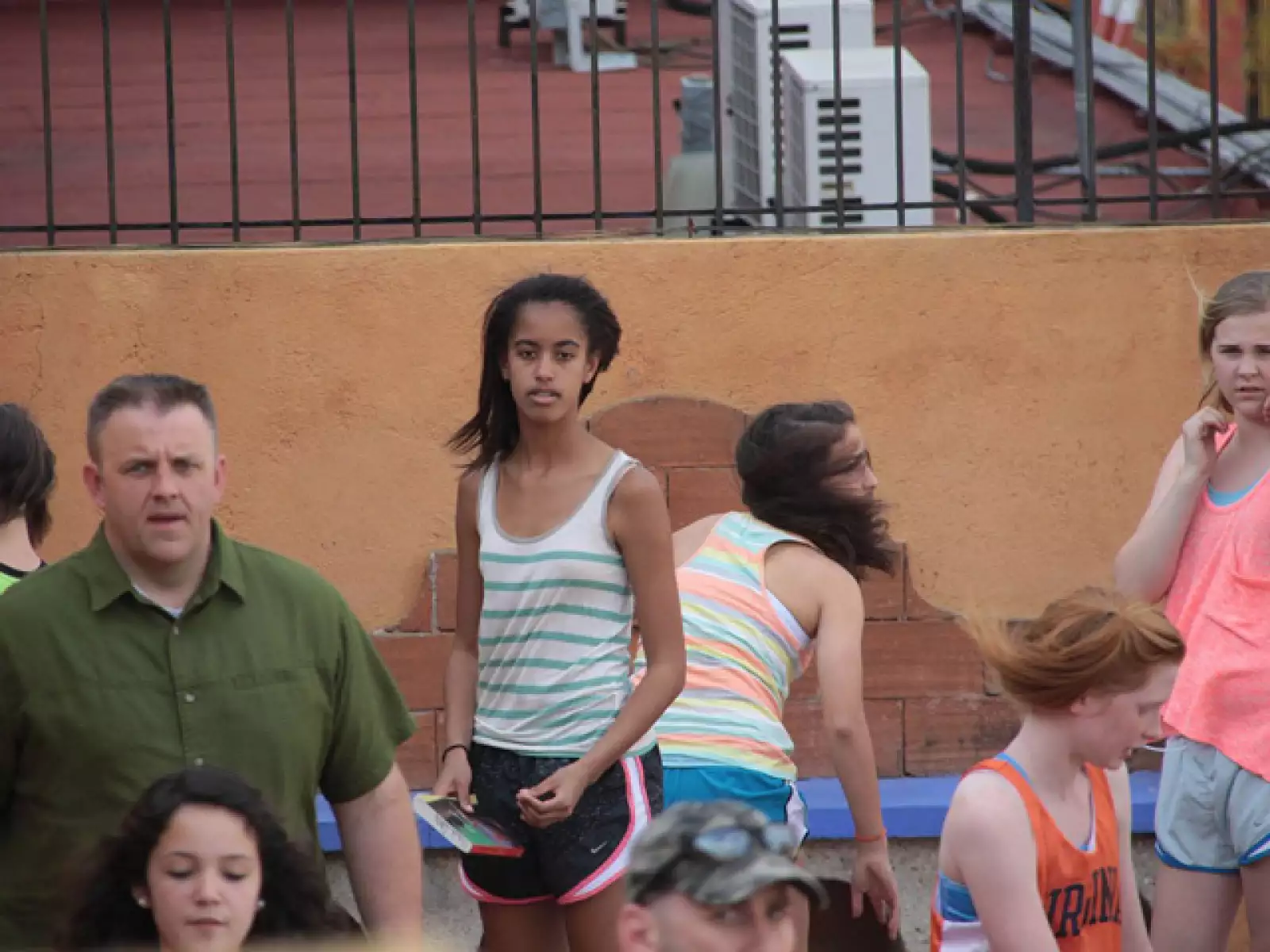 La hija del mandatario arribó el viernes en un vuelo comercial y rodeada de un extremo dispositivo de seguridad.