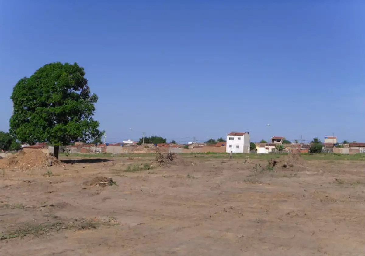 Terreno y casas