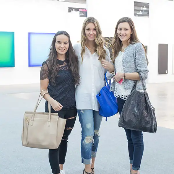 Sofía González, Ana Paola Goicoechea y Daniela Bert