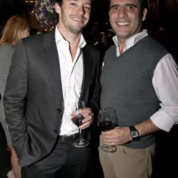 Franco Ambrosi y Omar Castro