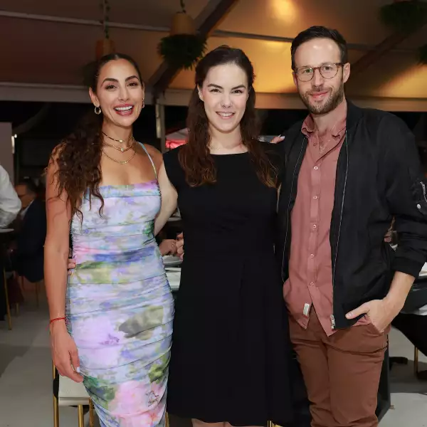 Carine Lamadieu, Daniela Garza y Elías Rudoy de SABIO Cafe 