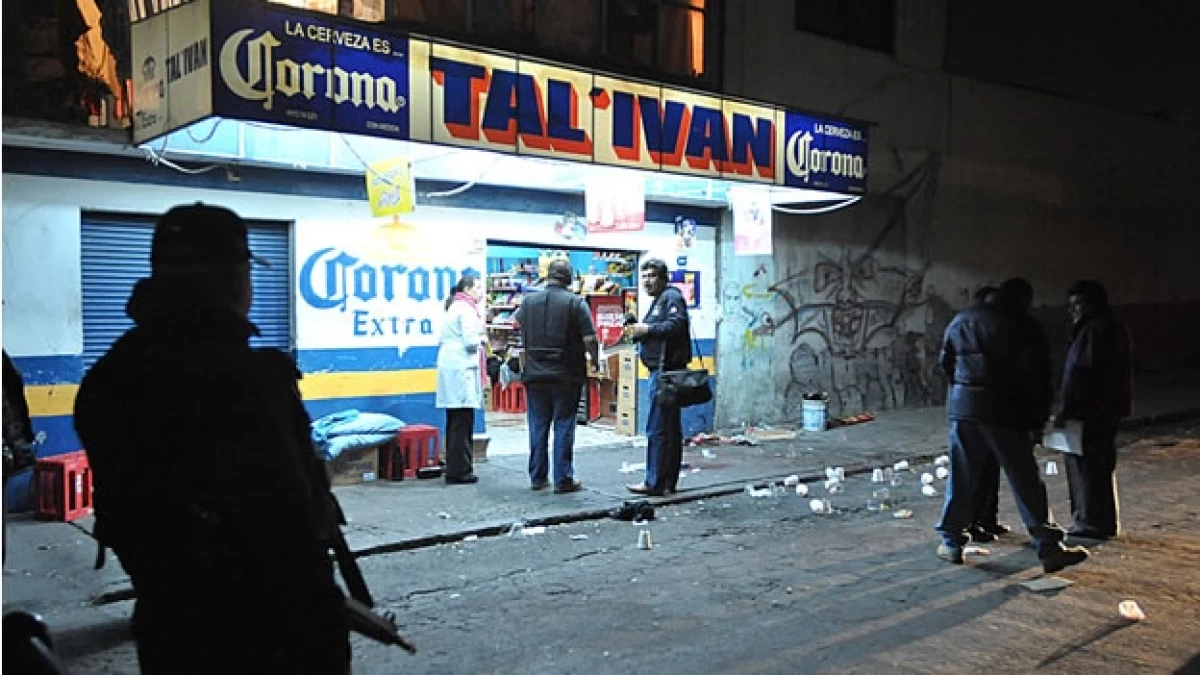 Balacera en Iztapalapa