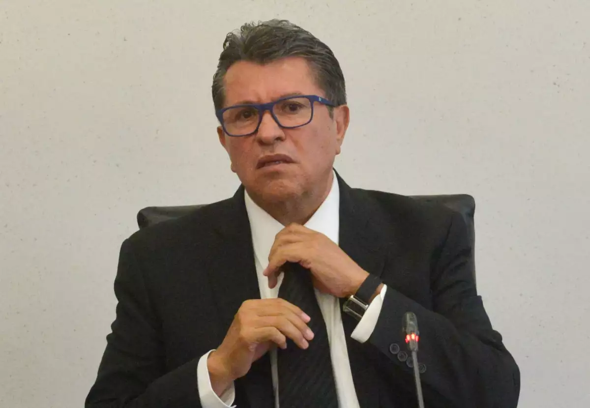 Ricardo Monreal, senador y presidente de la Junta de Coordinación Política de la Cámara de Senadores.