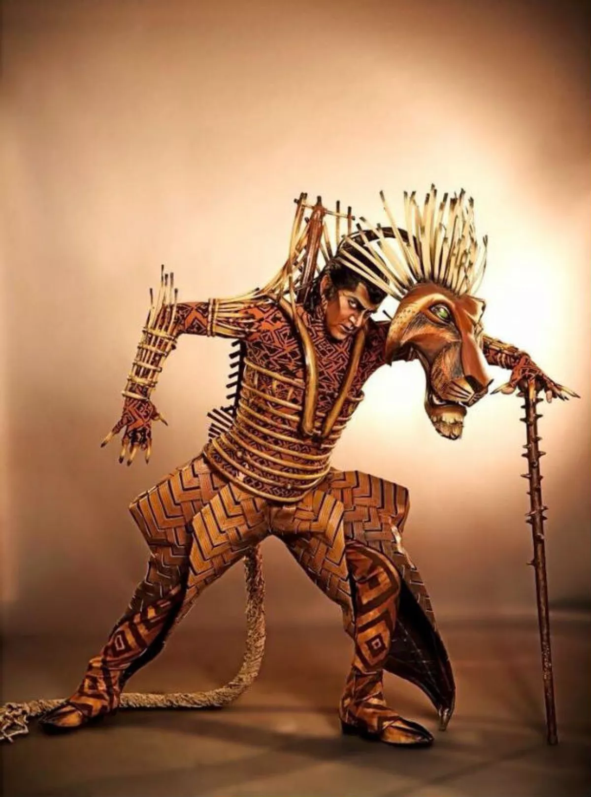 Fue increíble ser parte de El Rey León, dice Flavio.