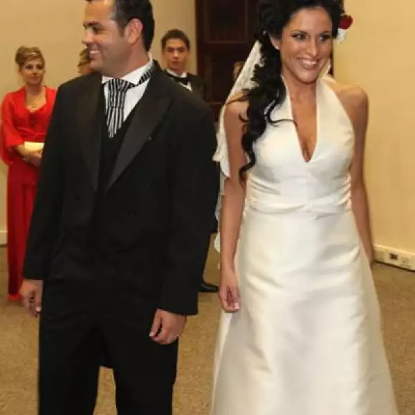 Guillermo Ochoa y Danielle Dithurbide