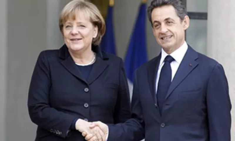 Nicolas Sarkozy dijo que el acuerdo con Angela Merkel era total. (Foto: Reuters)