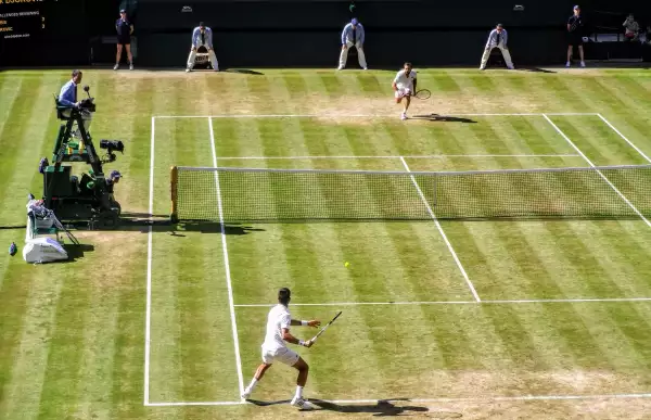 Djokovic en escena.