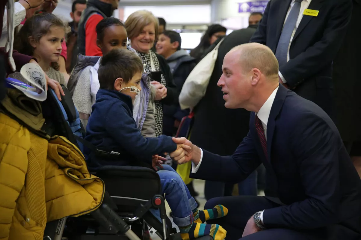 William en el Evelina London Children’s Hospital
