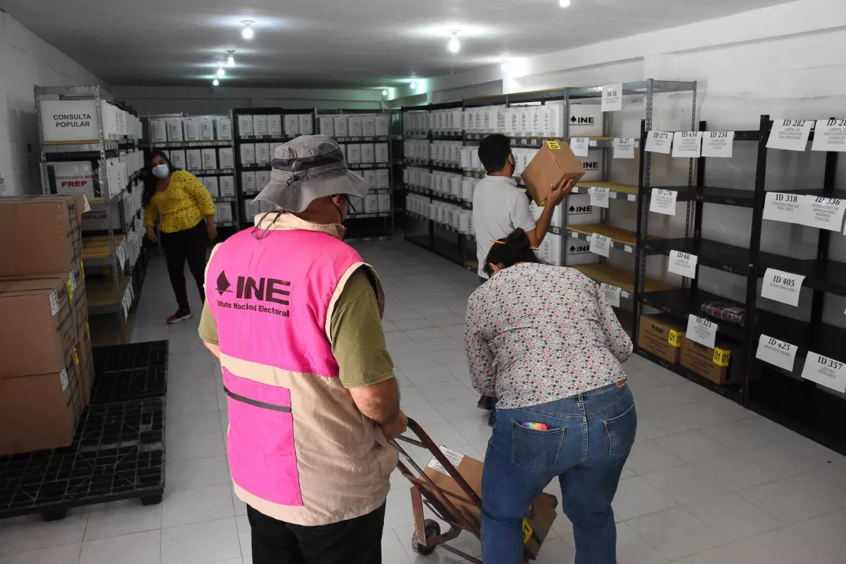 Arribo Material Revocación Mandato Campeche