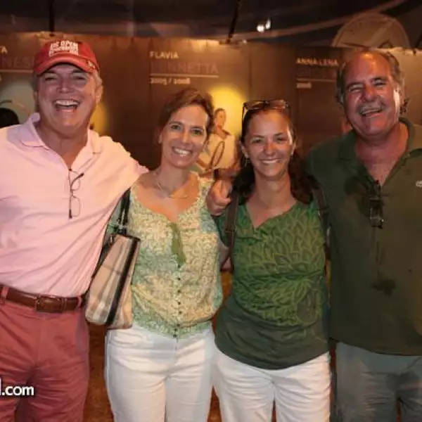 Jorge Robleda,Ingrid Giffenig,Lourdes Huges y Luis Gándara.