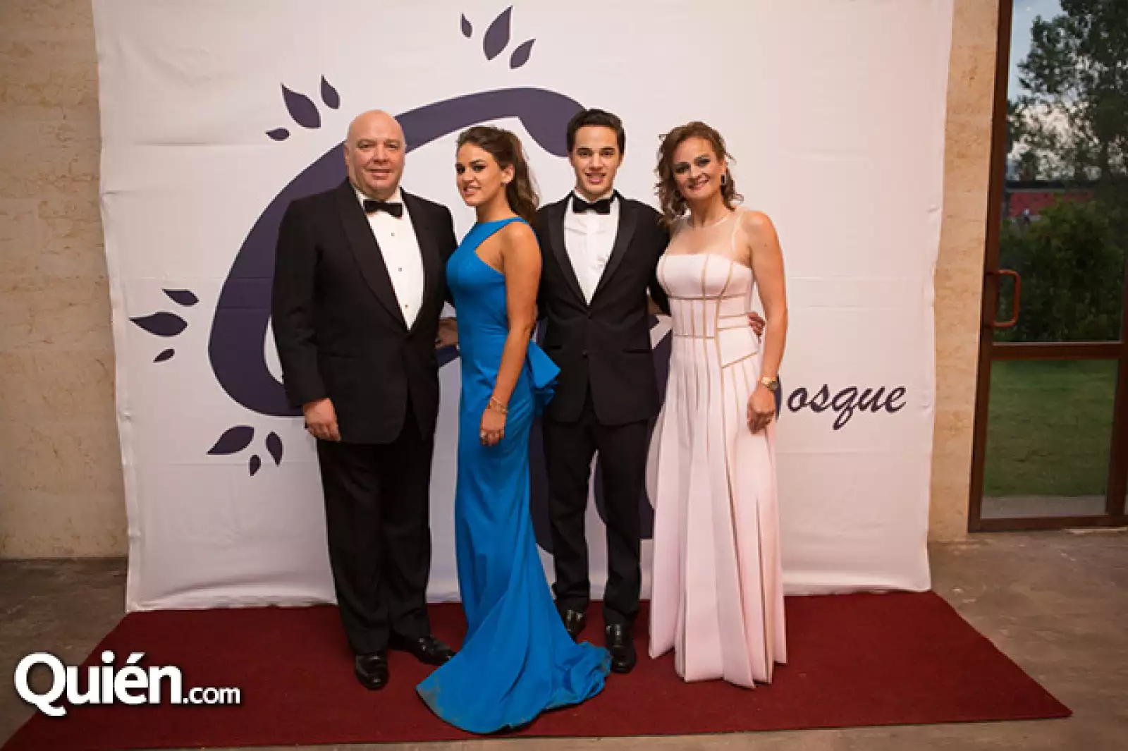 Alberto Ramírez, Christa Ramírez, Diego Ramírez y Christa Aguilar