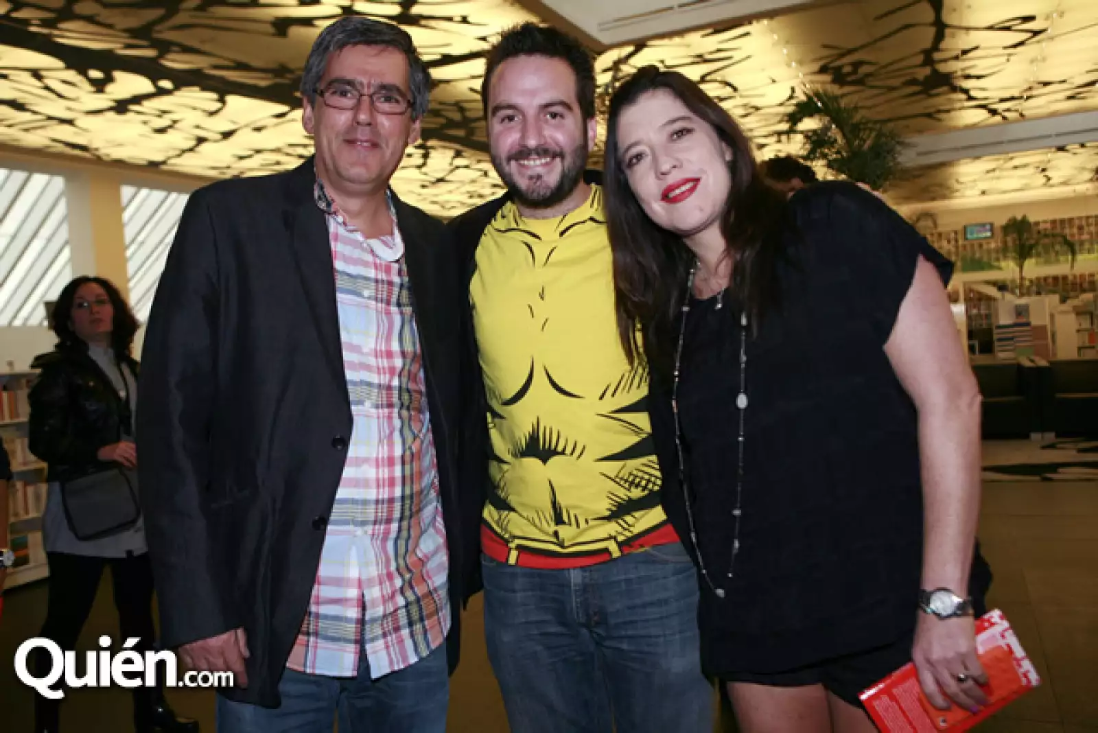 Manuel Alonso de la Florida, Piolo Juvera y María del Pilar Montes de Oca