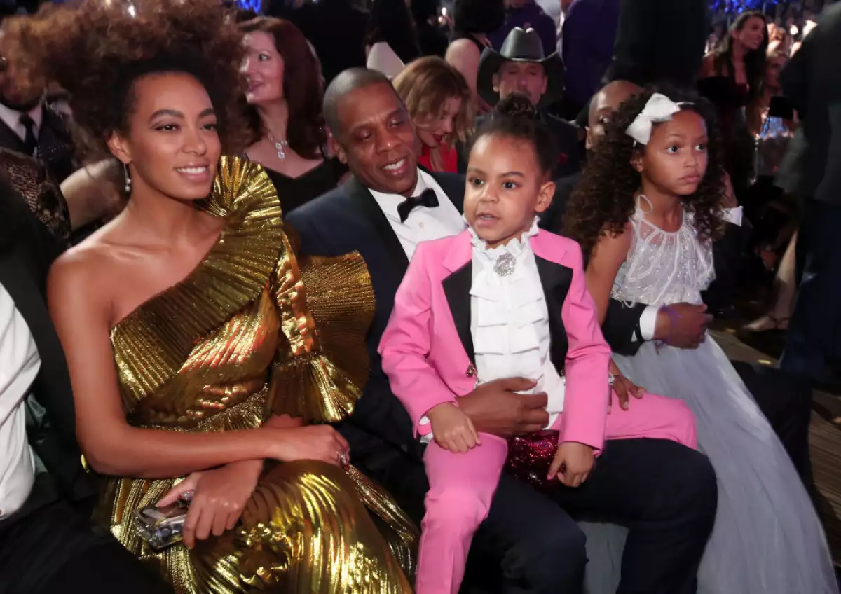  Solange Knowles, Jay-Z y Blue Ivy 