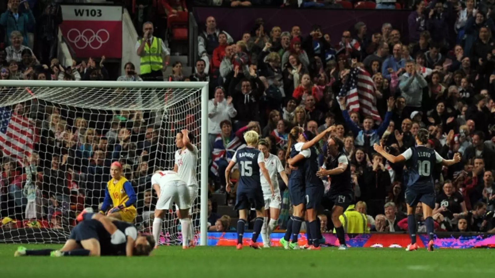 Estados Unidos gana medalla de oro en futbol femenil