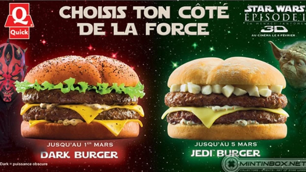 Hamburguesas conmemorativas de Star Wars