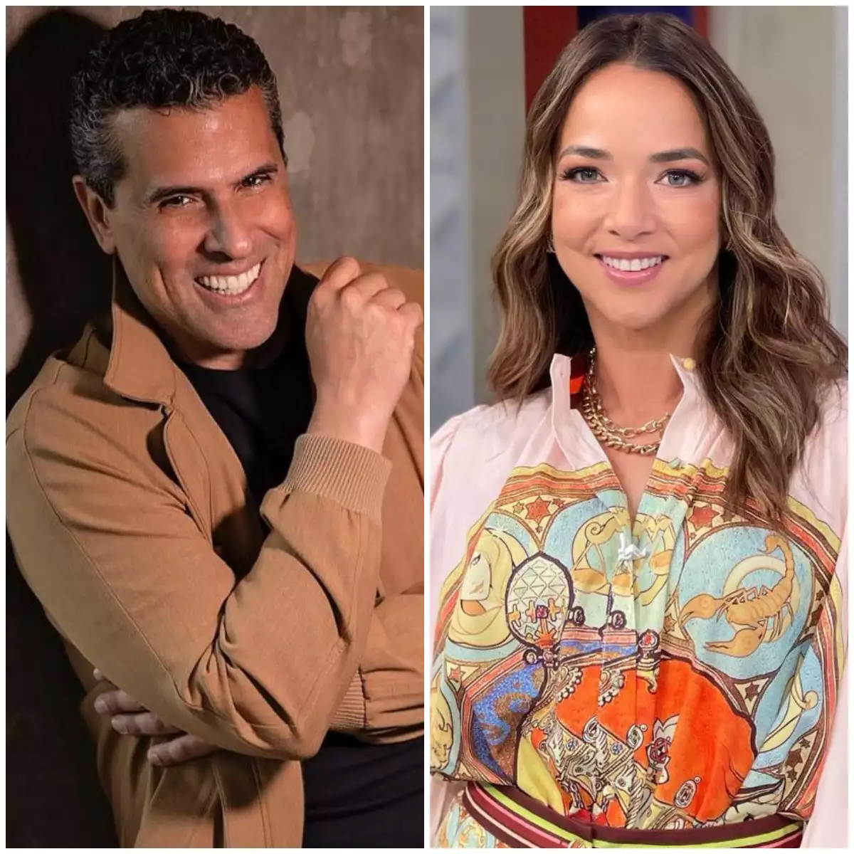 Marco Antonio Regil y Adamari López