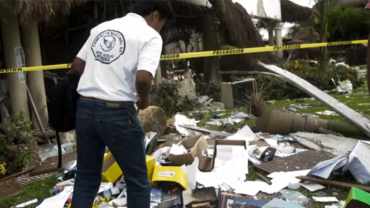 Explosión por fuga de gas