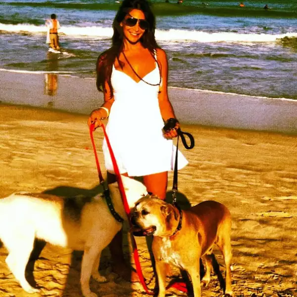 La cantante solía llamar "mis amores" a sus queridos perros.