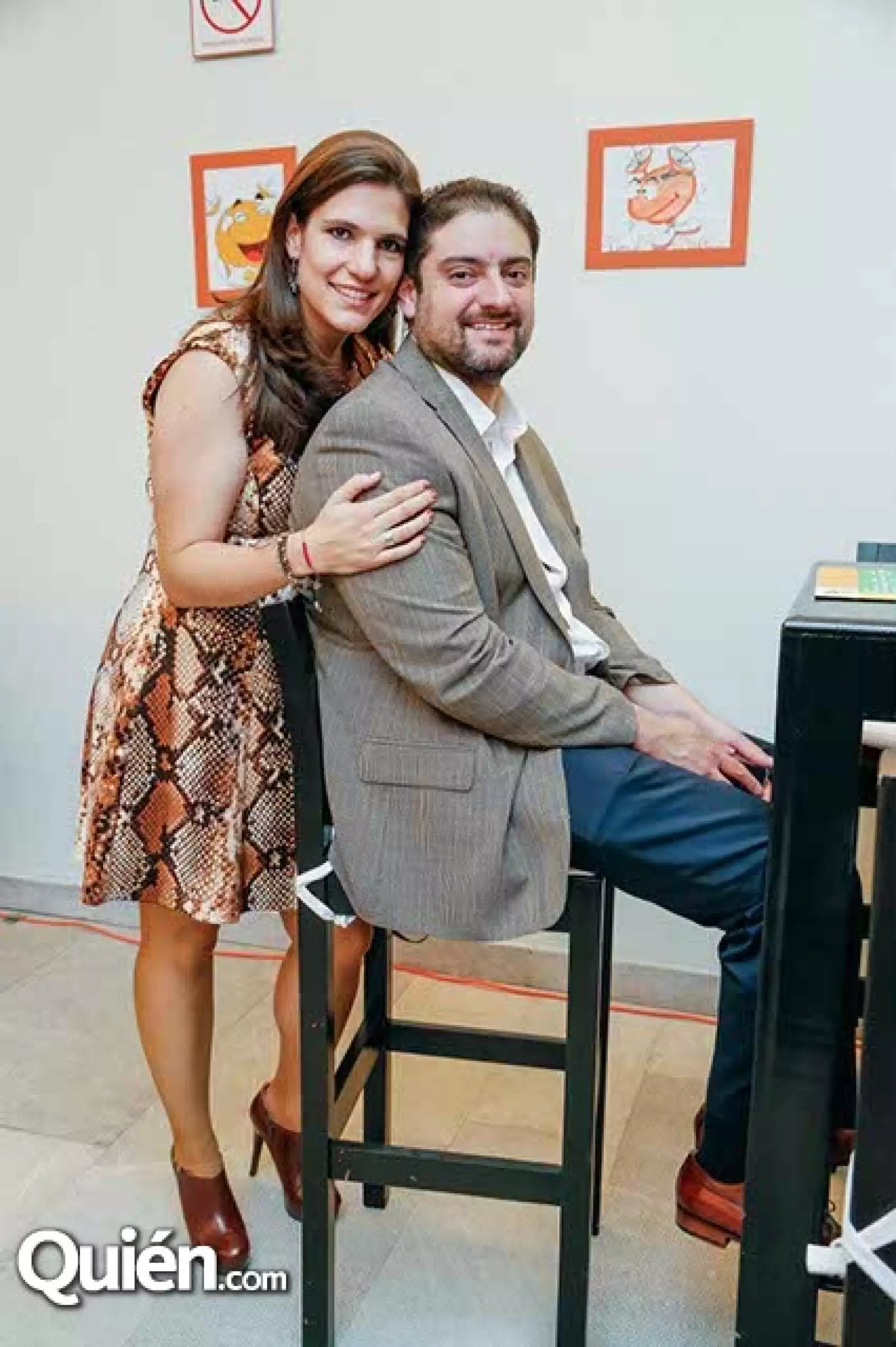 Ingrid Heyser y Patricio Trueba