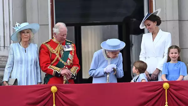 Trooping The Colour - The Queen's Birthday Parade, London, UK - 02 Jun 2022