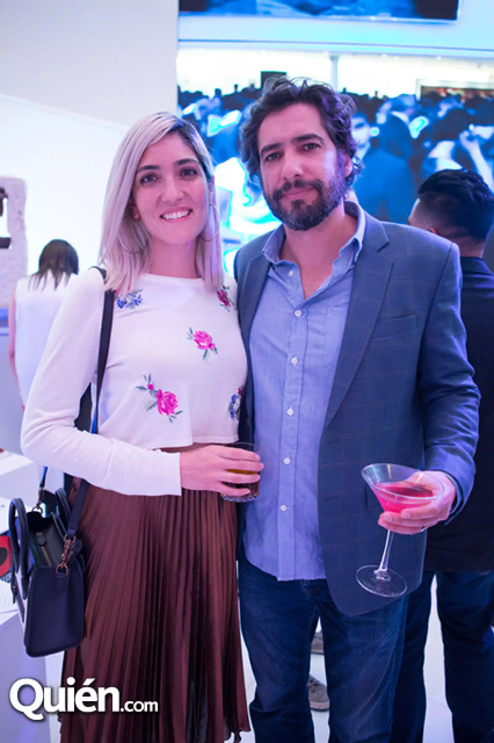 Itzel Alfaro y Pablo Luzardo