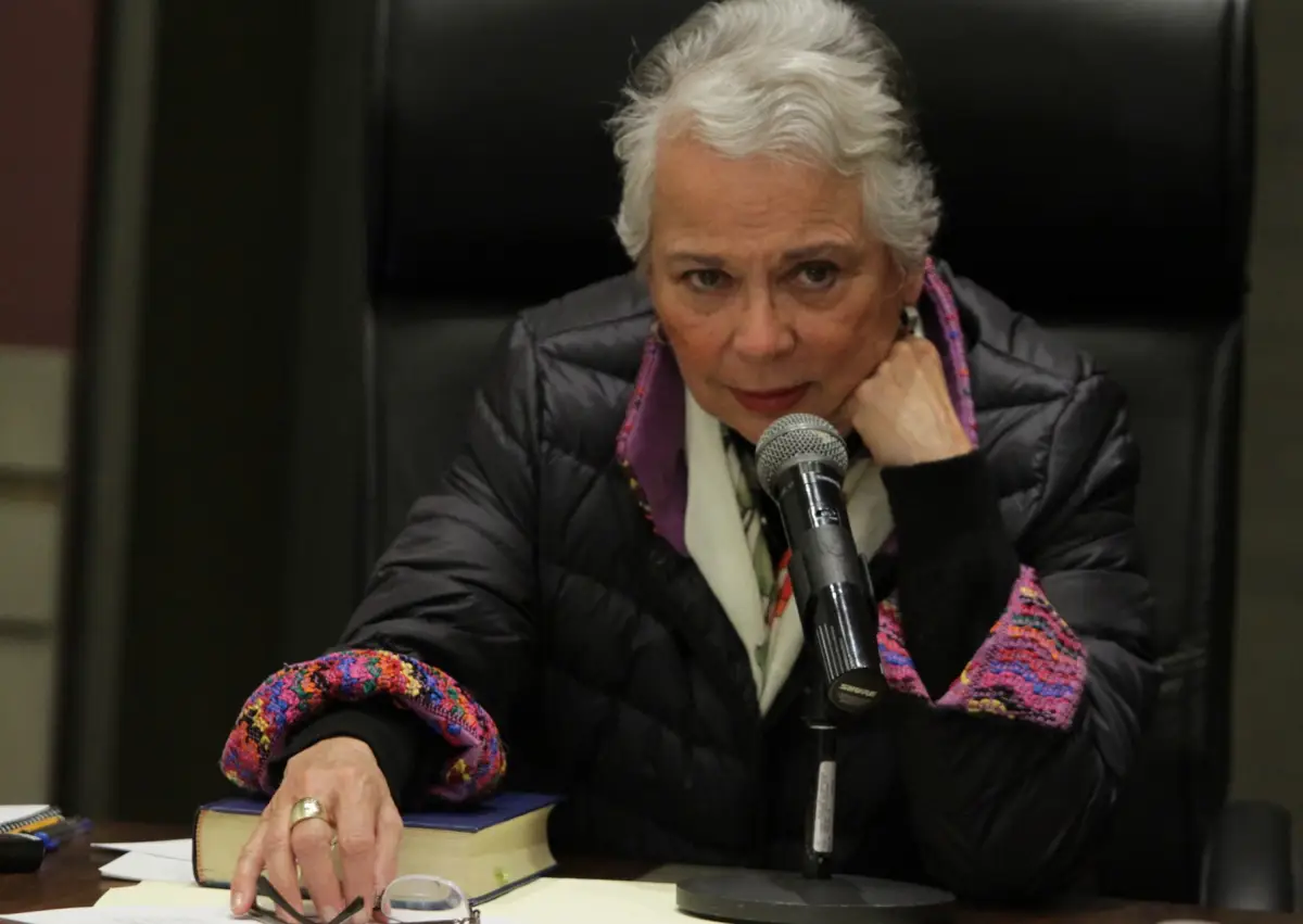 Olga Sánchez Cordero, secretaria de Gobernación