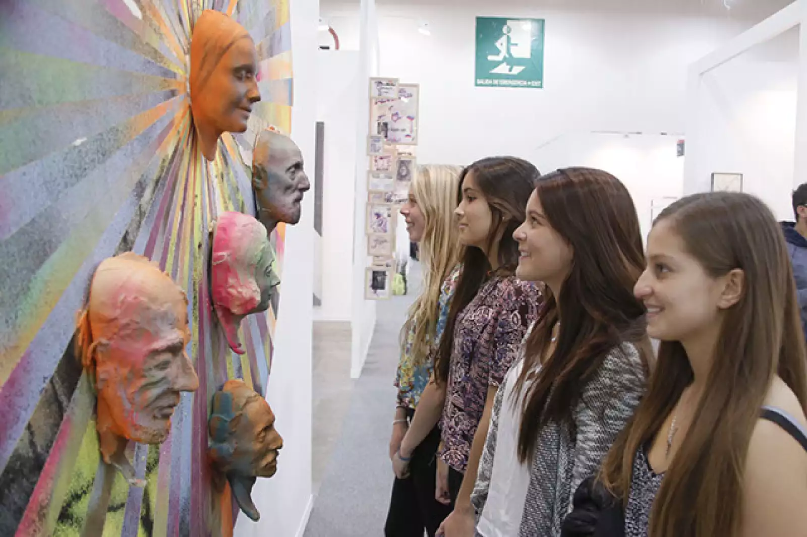 Carla Arellano,Oriana Pérezcano,Galia e Ivana Kleinburg