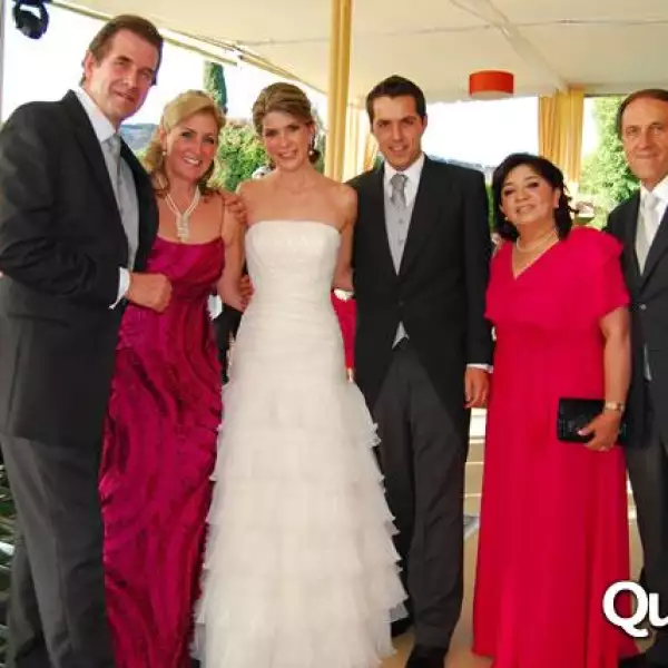 Boda  Paulina Van Hoorde y Ricardo del Muro