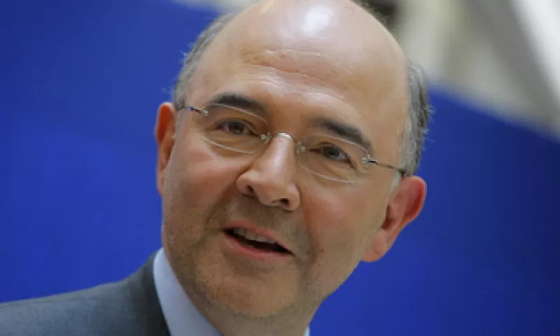 Pierre Moscovici, ministro de Finanzas francés, aseguró que el gobierno no espera en 2013 llegar a un 1.7% de crecimiento.  (Foto: AP)