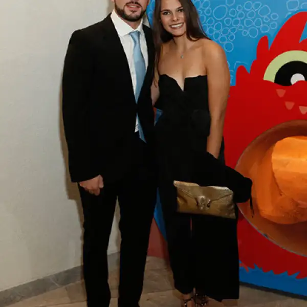 Juan Pablo Ávalos y Luciana Amodio