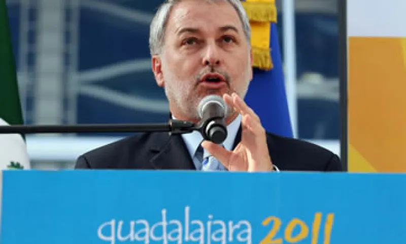 Emilio González aclaró que lo que falta por terminar son el estadio de balonmano, la pista de remo y canotaje y la pista de atletismo. (Foto: Notimex)