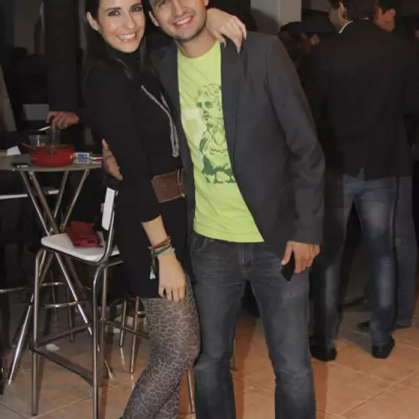 María Belén López y Leonardo Núñez