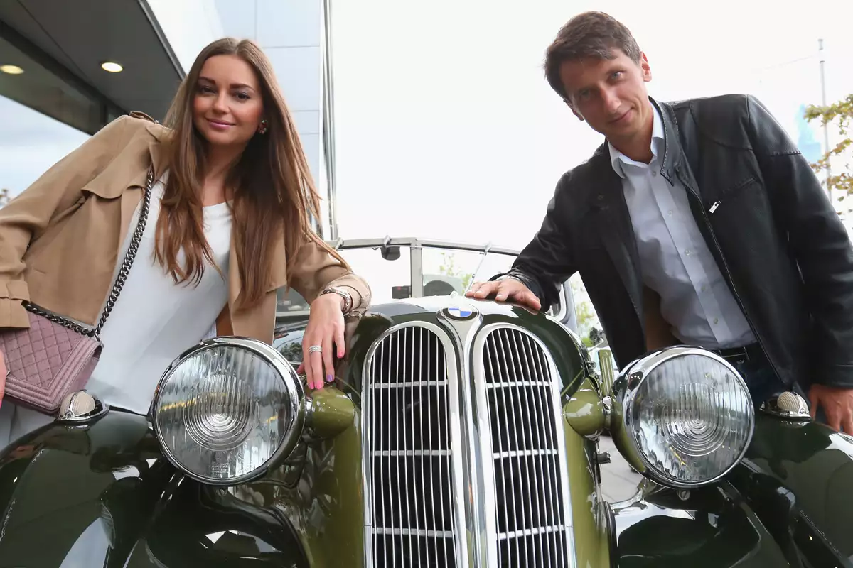 Sergiy Stakhovsky y su esposa Anfisa