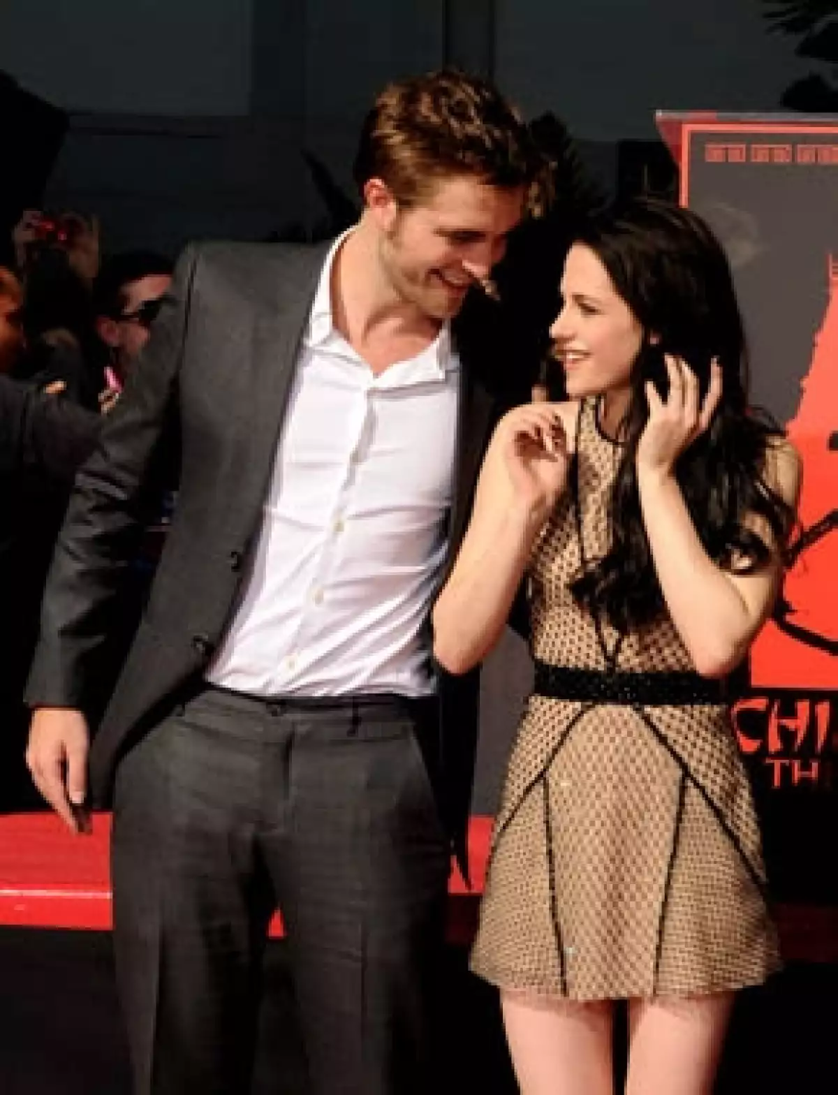 El actor no oculta su satisfacción por haber vuelto a Los Ángeles --tras haber estado rodando en Australia la película &#39The Rover&#39-- y haber tenido la oportunidad de reencontrarse con Kristen.