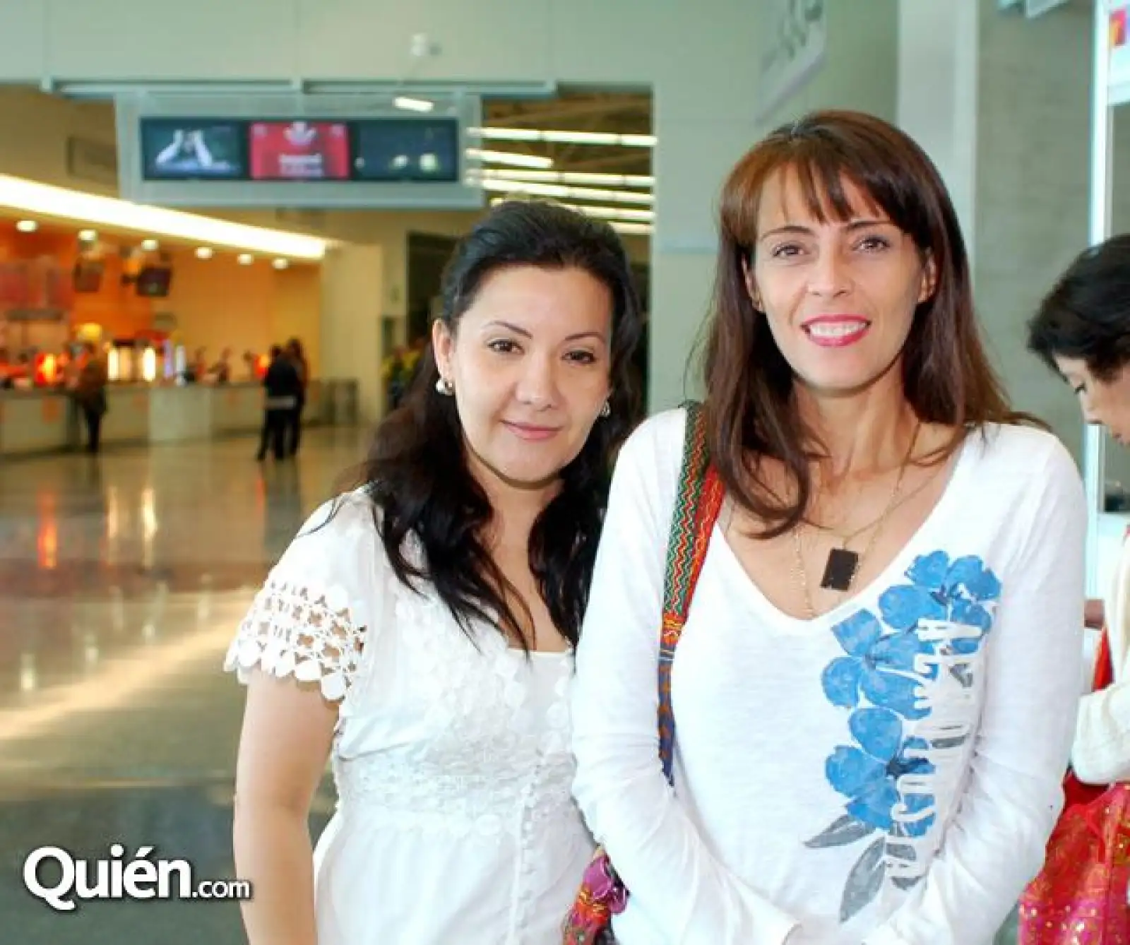 Rosy Saldan%u0303a y Faty Olaiz