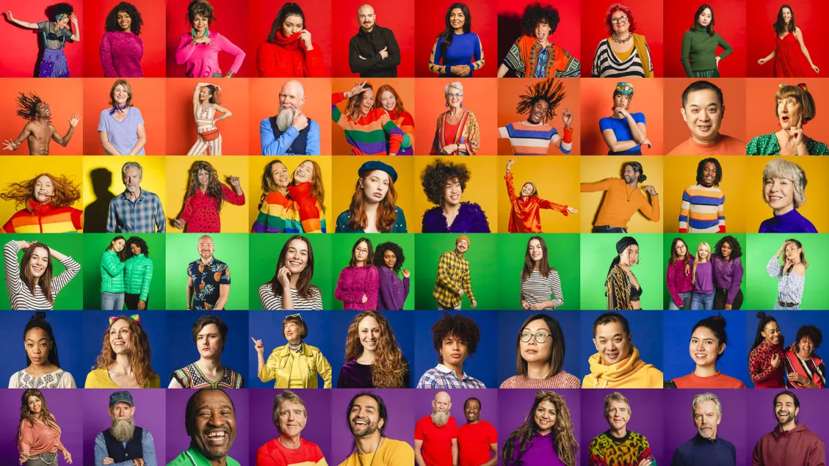 Pride Flag Montage