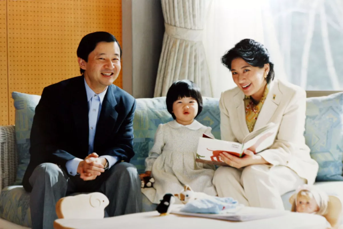Emperador Naruhito, princesa Aiko y Masako