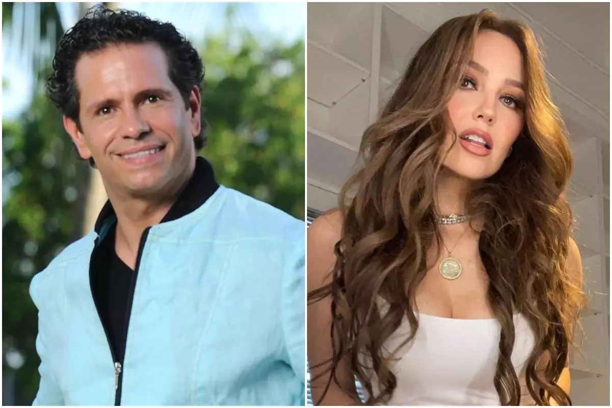 Diego Schoening y Thalia 
