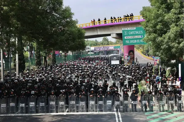 policias estadio azteca