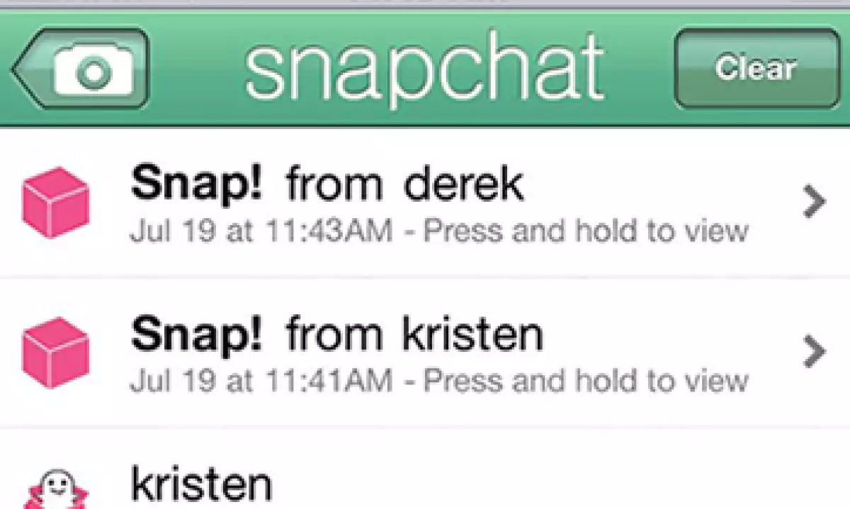 Snapchat se ha hecho famosa para el sexting, el envío de imágenes de desnudos. (Foto: Tomada de facebook.com/snapchat)