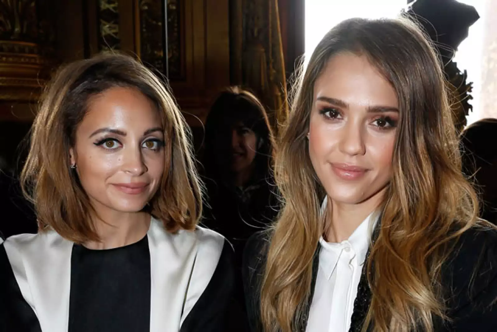 Nicole Richie, Jessica Alba.
