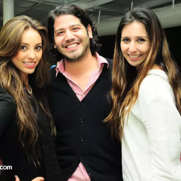 María José Corcuera, Alexis Ornelas y Mariana Figueroa