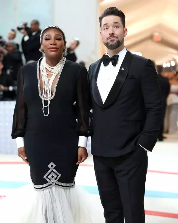 Serena Williams confirmó que está embarazada en la Met Gala