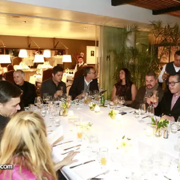 Cena del Chef Enrique Olvera y Joaquín Cardoso