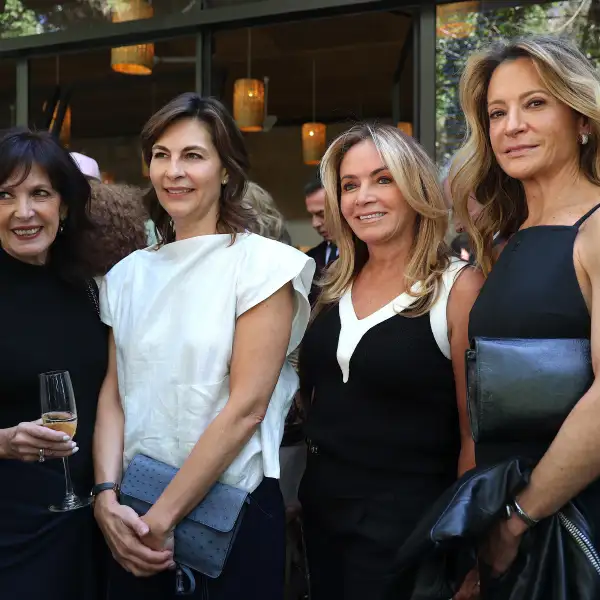 Lulú Creel y Eugenio López en la comida anual de Sotheby’s