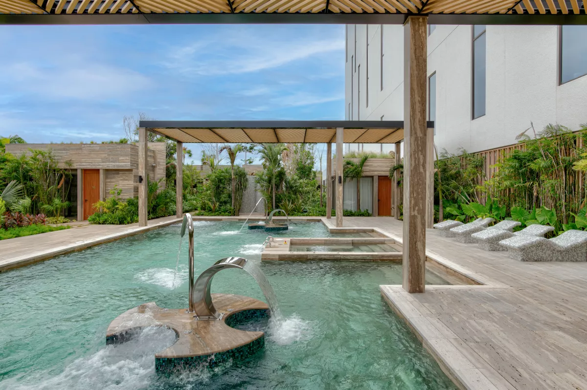 Visitar el spa, sin duda, es un must