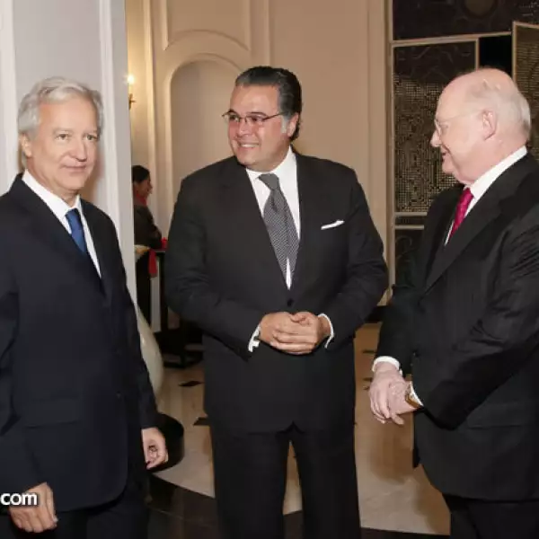 Daniel Parfait,Martín Olavarrieta y Juan Beckmann