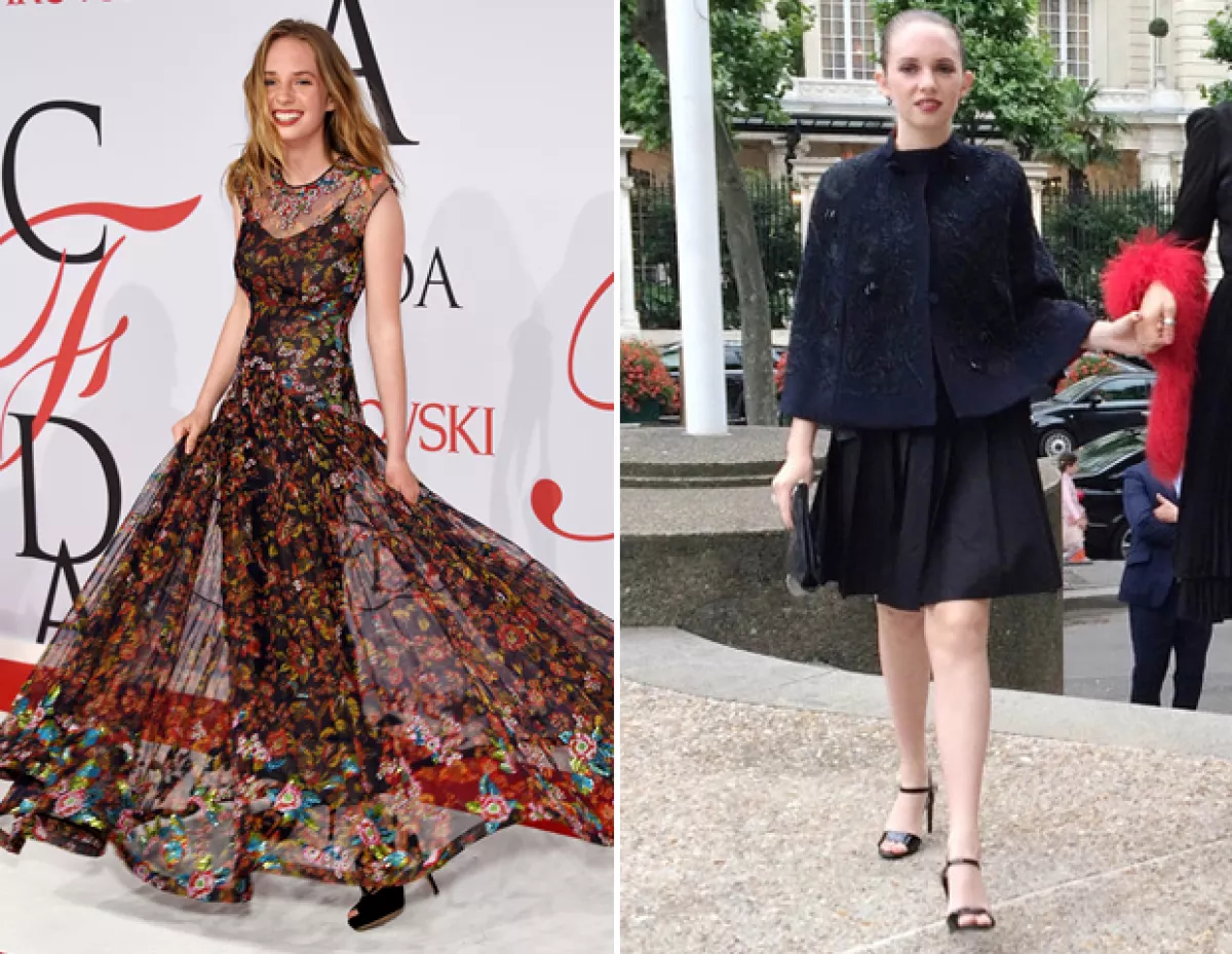 Maya Thurman-Hawke, 17, es hija de Ethan Hawke y Uma Thurman.