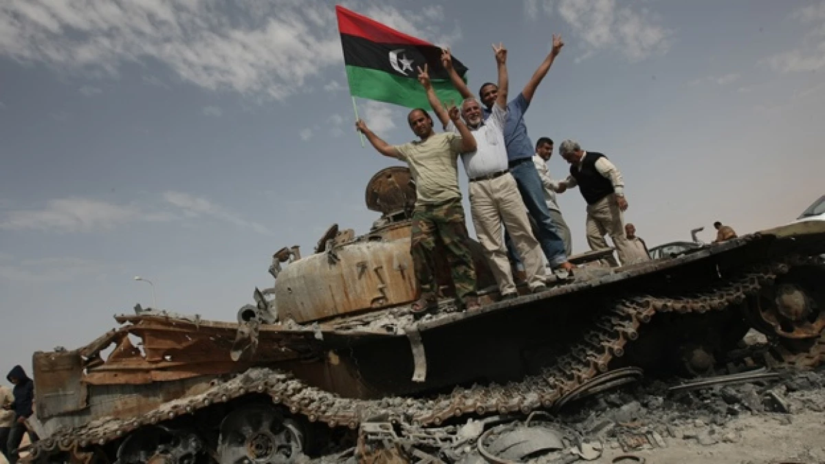 Libia - rebeldes - Ajdabiya