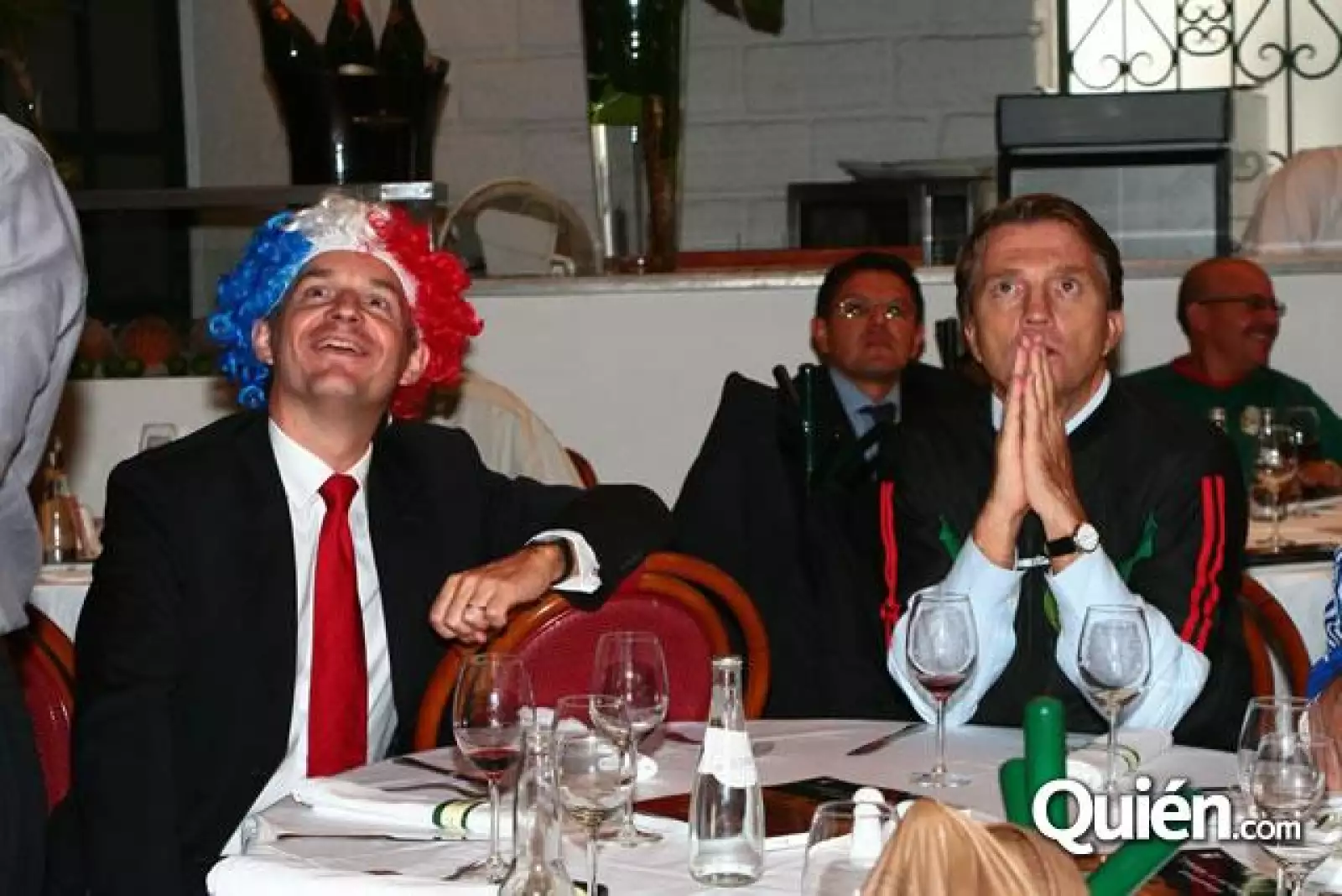 Ambiente Partido México Francia Polanco